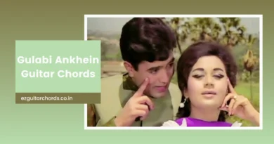 gulabi aankhen guitar chords