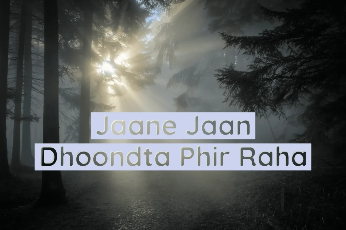 jaane jaan guitar chords