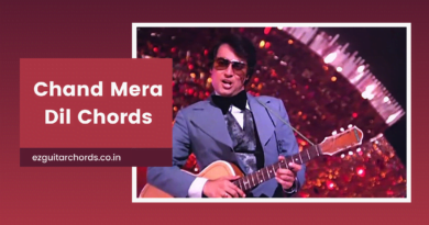 chand mera dil chords