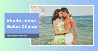 khuda jaane chords