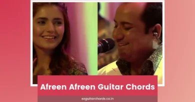 afreen afreen chords