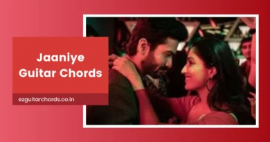 jaaniye chords