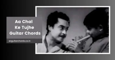 aa chal ke tujhe chords