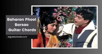 baharon phool barsao chords