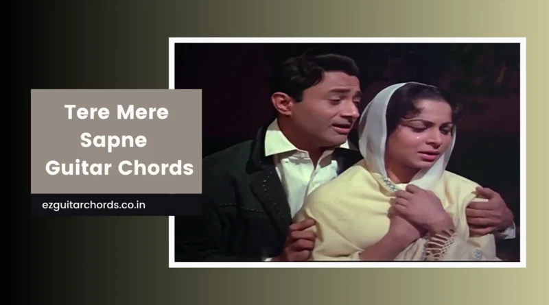 tere mere sapne chords