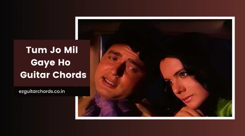 Tum Jo Mil Gaye Ho Chords