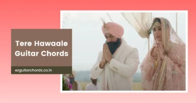 tere hawaale chords