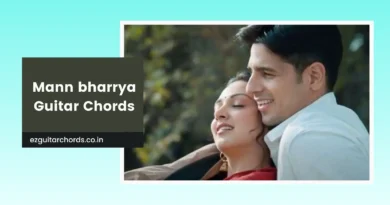 mann bharrya chords
